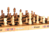 Vixen 19-inch Foldable Wooden Chess Set