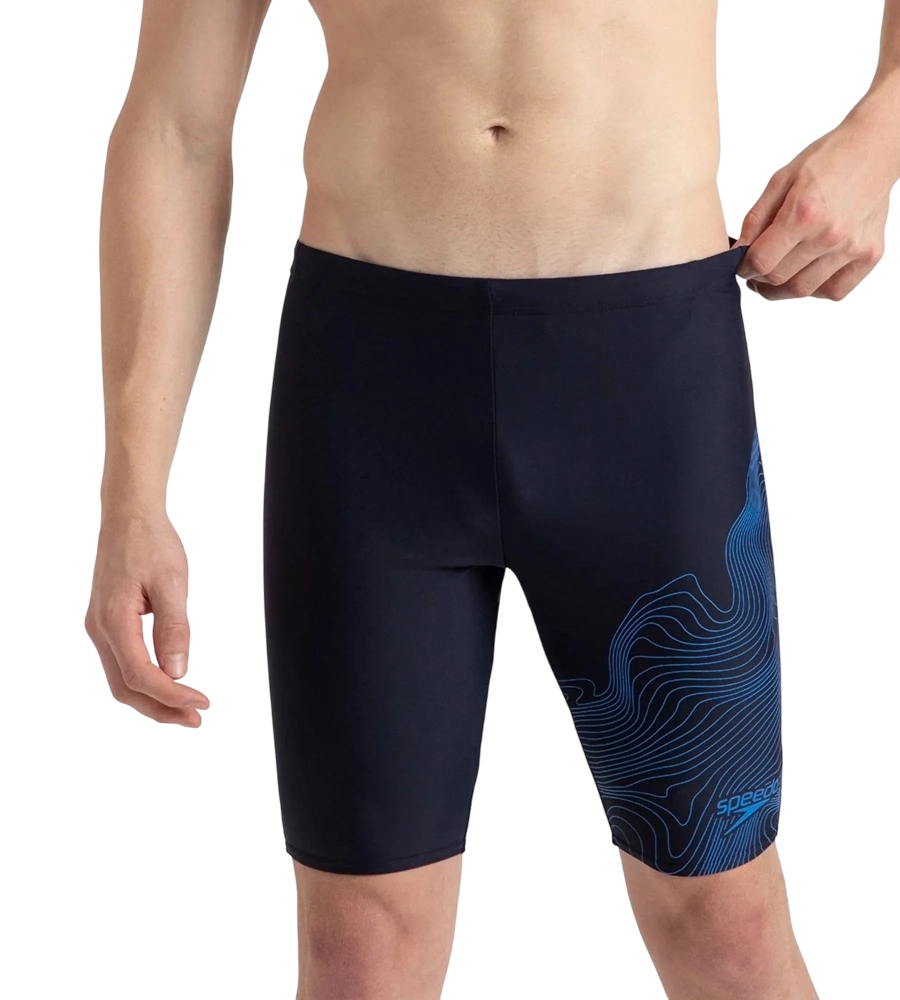 Speedo Endurance10 Tide Print Sports Gala Logo Jammer