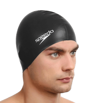 Speedo SnagFree Unisex Flat Silicone Swim Cap
